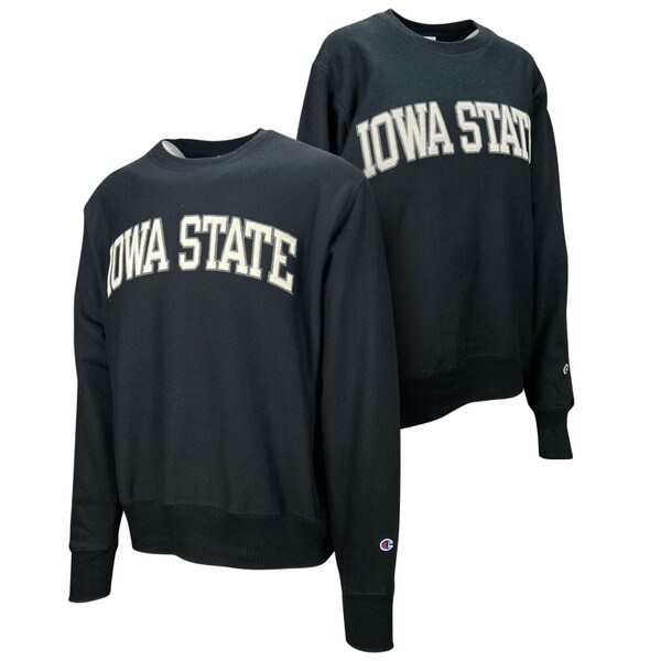 Champion® Iowa State Black Crewneck Sweatshirt